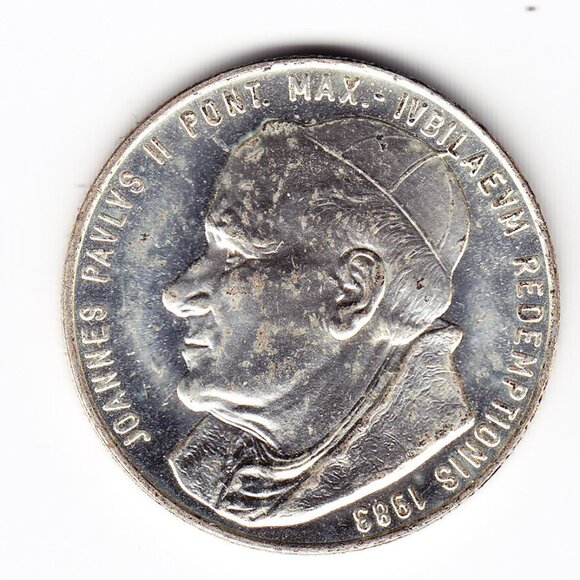 1983 Vatican Pope John Paul II Medal (b62) - Picture 1 of 2